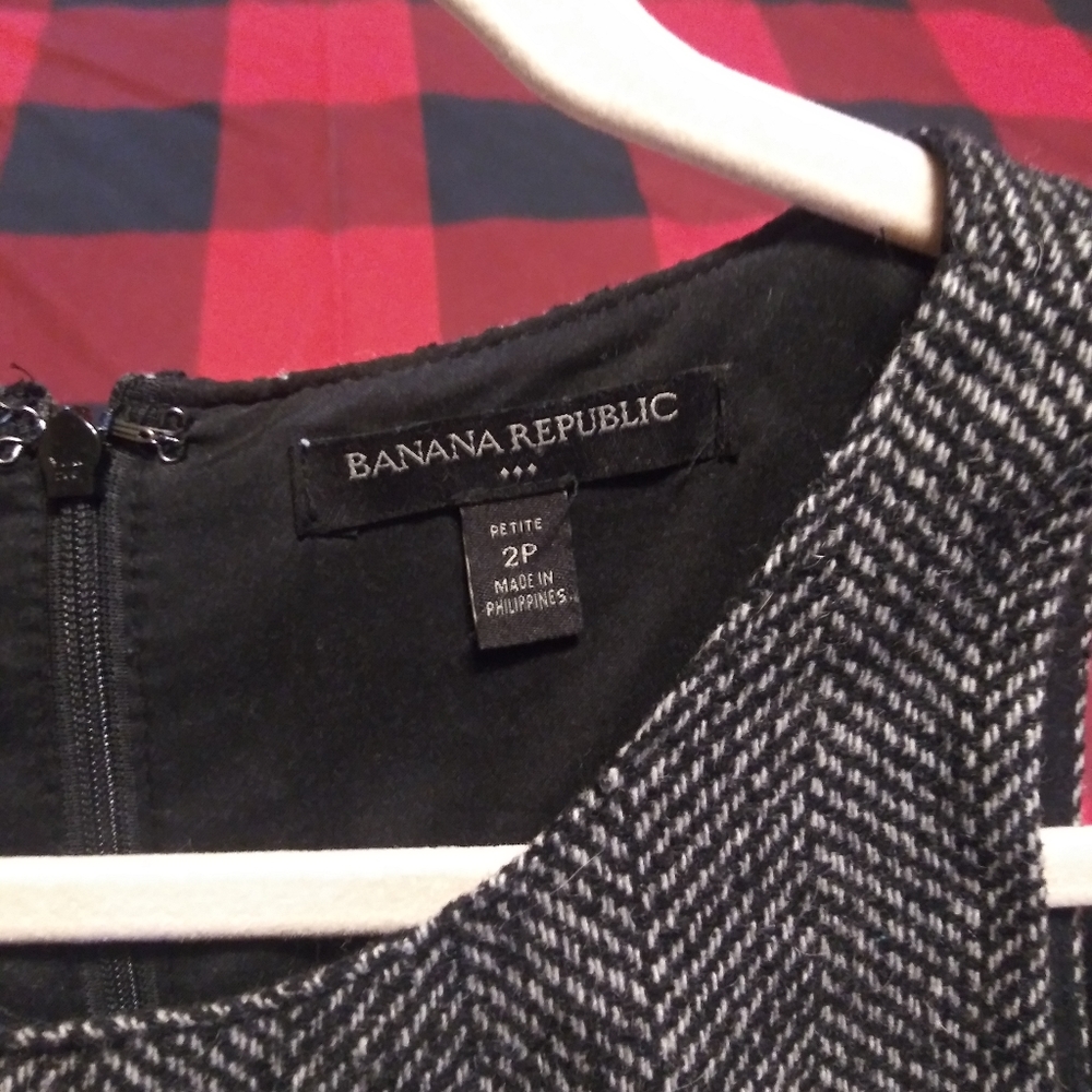 Banana Republic Factory Wool Blend Career Dress Size 2 Petite - Picture 7 of 7